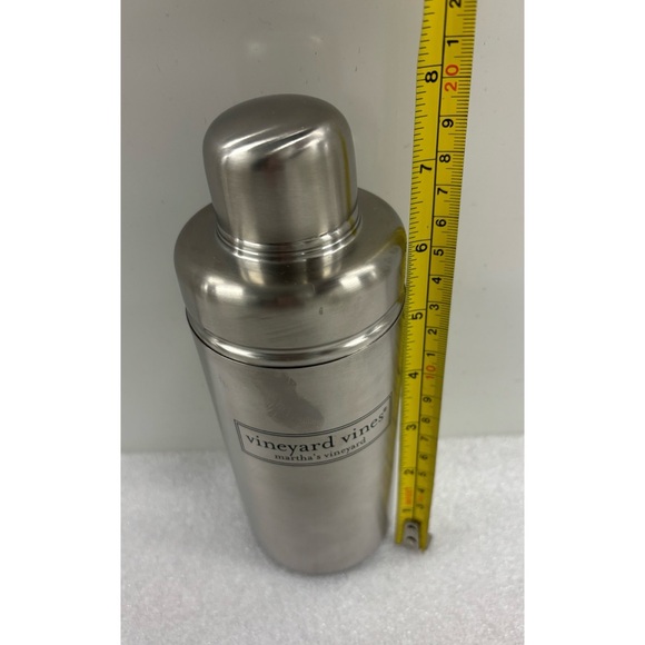 Vineyard Vines Stainless Steel Cocktail Mixer ~ New No Box - Picture 4 of 9